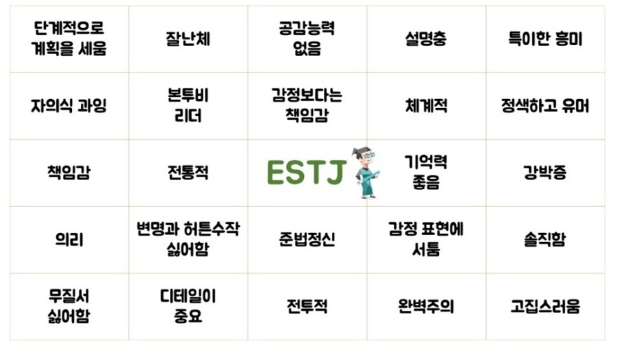 estj-빙고