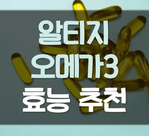 rtg-알티지-오메가3-효능