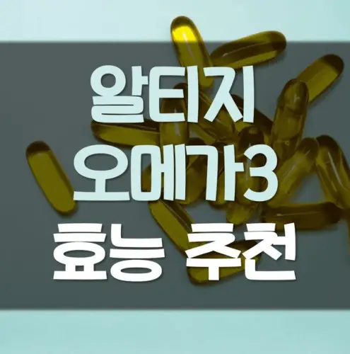 rtg-알티지-오메가3-효능