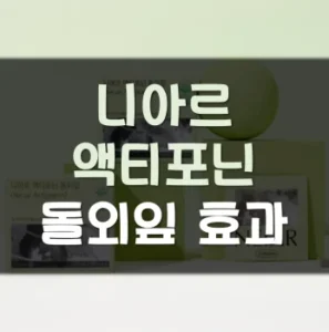 Read more about the article 니아르 액티포닌 돌외잎 후기 효과