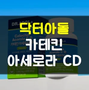 Read more about the article 닥터아돌 카테킨 아세로라 CD 효능 부작용 후기