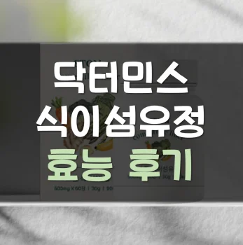 스톰-식이섬유-후기