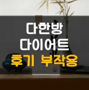 Read more about the article 다한방 다이어트 후기 부작용 효과