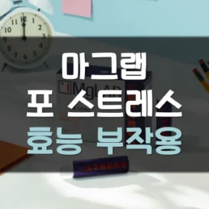 Read more about the article 마그랩 포 스트레스 효능 부작용 후기