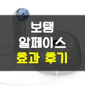 Read more about the article 보탬 알페이스 효과 후기