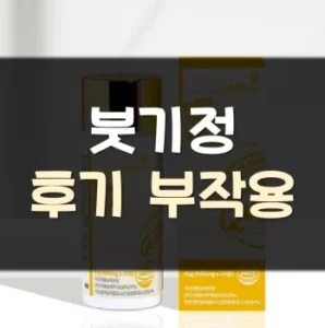 Read more about the article 붓기정 후기 부작용 효과