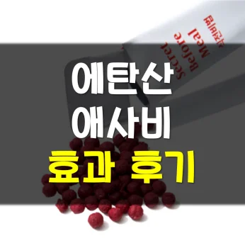 에탄산애사비-효과