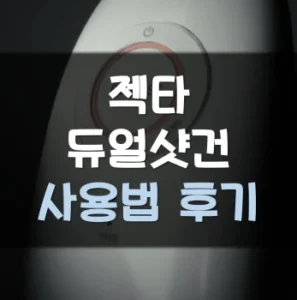 Read more about the article 젝타 듀얼샷건 후기 사용법