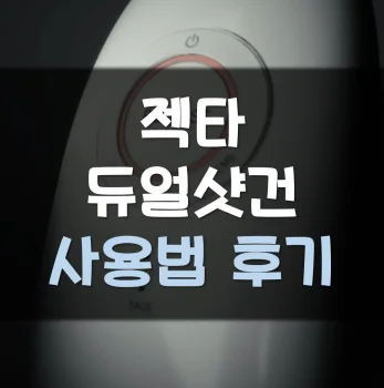 Read more about the article 젝타 듀얼샷건 후기 사용법