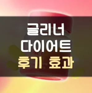 Read more about the article 오필리 글리너 다이어트 후기 효과 정리