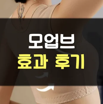 Read more about the article 모업브 후기 부작용 효과