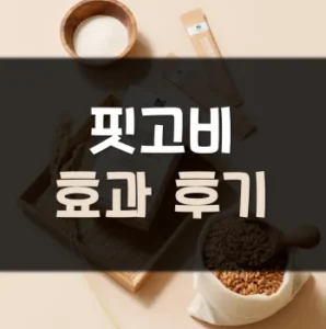 Read more about the article 핏고비 후기 효과 부작용 정리