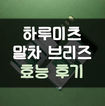하루미츠-말차-브리즈-후기