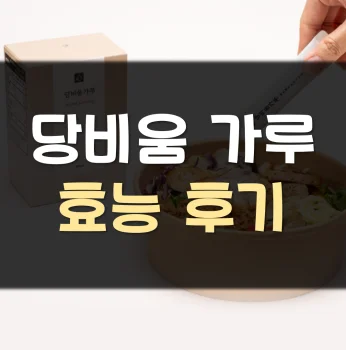 당비움가루-후기