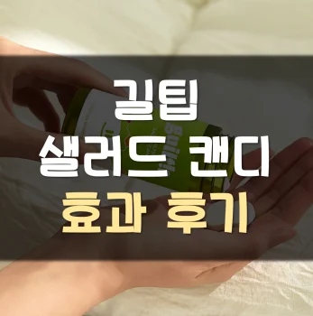 길팁-샐러드-캔디-후기