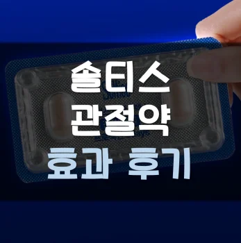 솔티스-관절약-후기