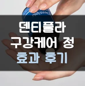 Read more about the article 덴티플라 구강케어 정 후기 효과 부작용
