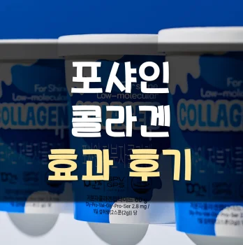 Read more about the article 슈퍼라카 포샤인 콜라겐 내돈내산 후기 효과