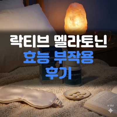 락티브 멜라토닌-효능