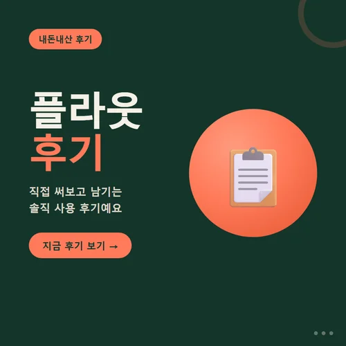 플라웃 후기