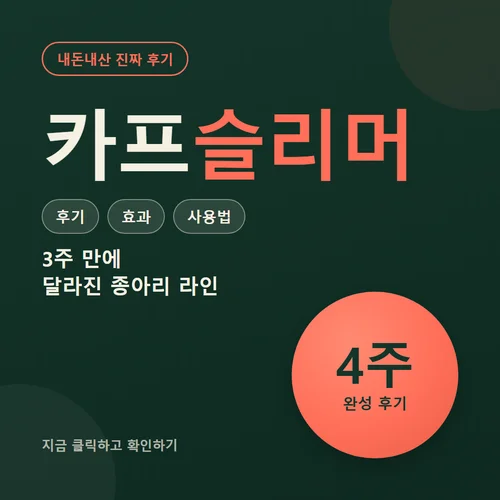 카프슬리머-후기