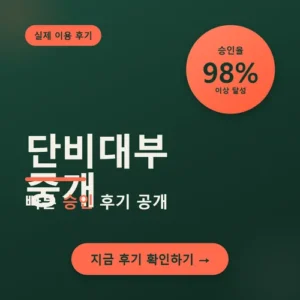 Read more about the article 단비대부중개 승인율 후기, 결과보다 확인 순서가 먼저입니다