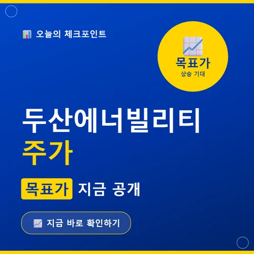두산에너빌리티 주가